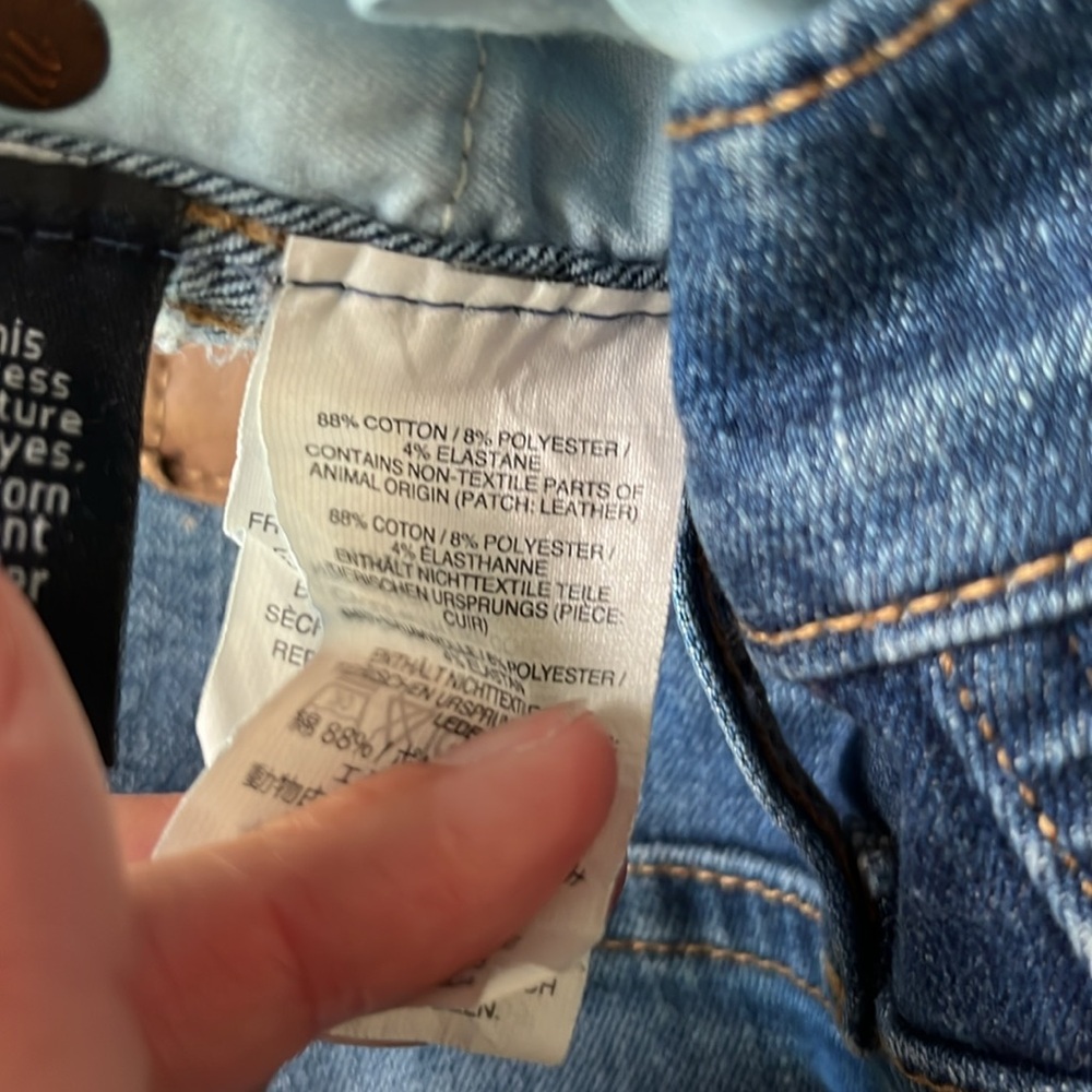 Madewell denim Bermuda shorts, 28 - Picture 3 of 4